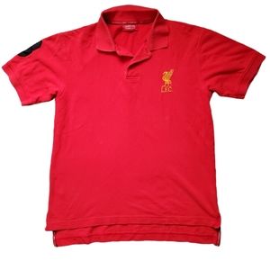 Red Liverpool FC Polo/Golf Shirt. Small.